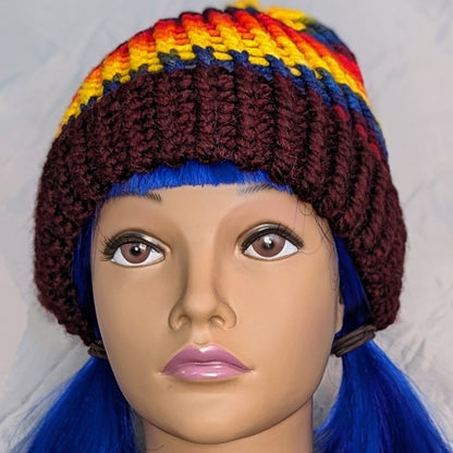 Rainbow Rock Beanie