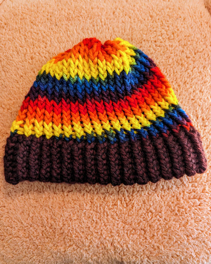 Rainbow Rock Beanie