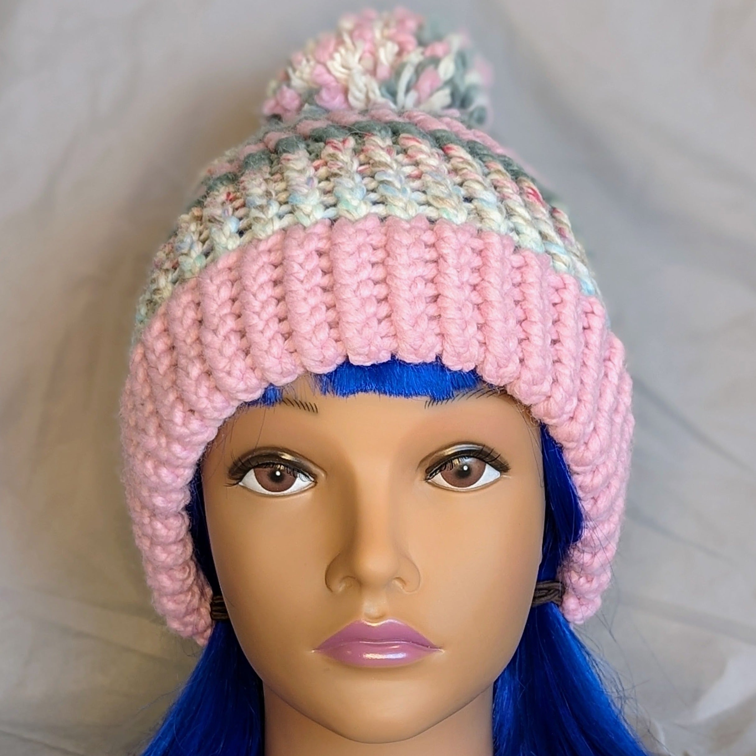 Crochet “Nebula” Basketweave hotsell Hat